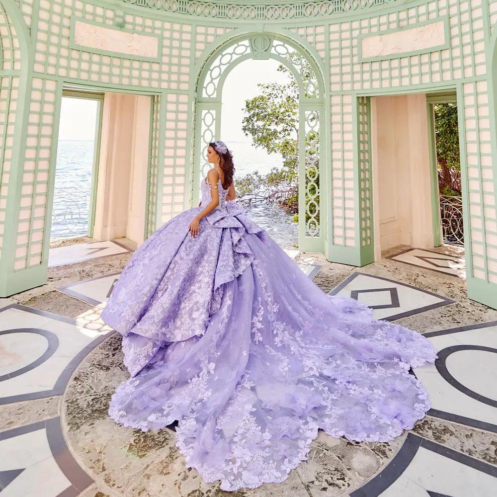 royal purple purple quinceanera dresses