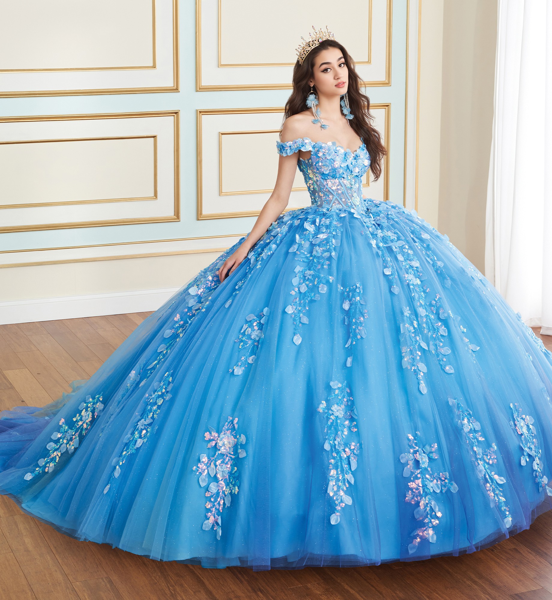 Ombre Quinceanera Dresses Princesa by Ariana Vara