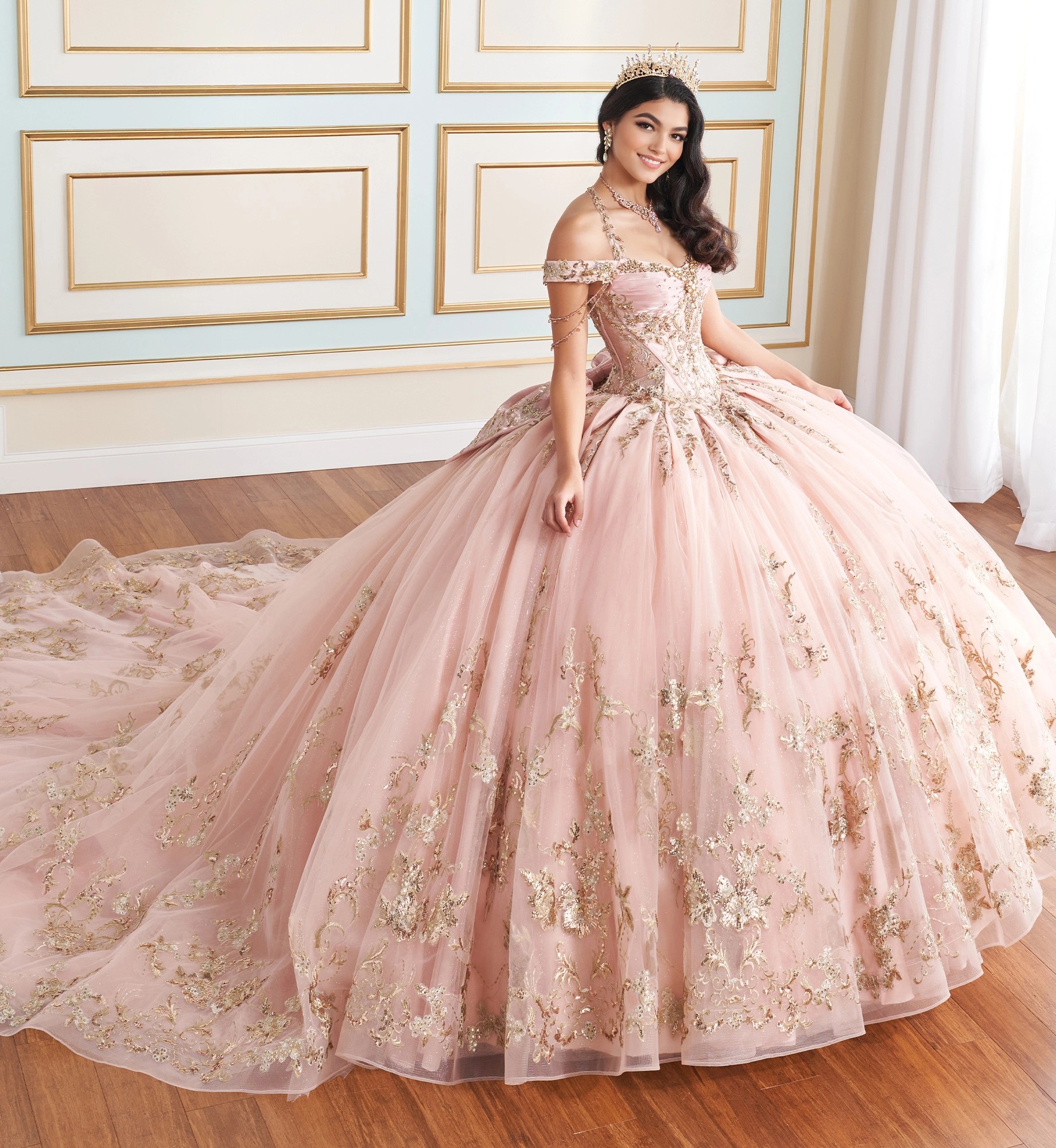 Rose Gold Quinceañera Dresses | Princesa By Ariana Vara